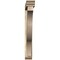 Ekena Millwork Funston Traditional Rough Sawn Bracket w/ Offset Brace, Douglas Fir, 6"W x 46"D x 46"H BKT0604X46X46FST01RDF - alternate 4